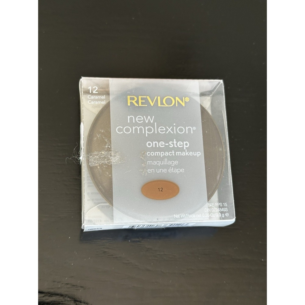 REVLON NEW COMPLEXION ONE-STEP MAKEUP #12 Carmel NEW IN BOX DISCONTINUED